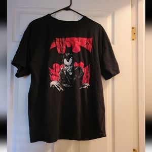 DC Batman The Joker Men's Black Shirt Size XL